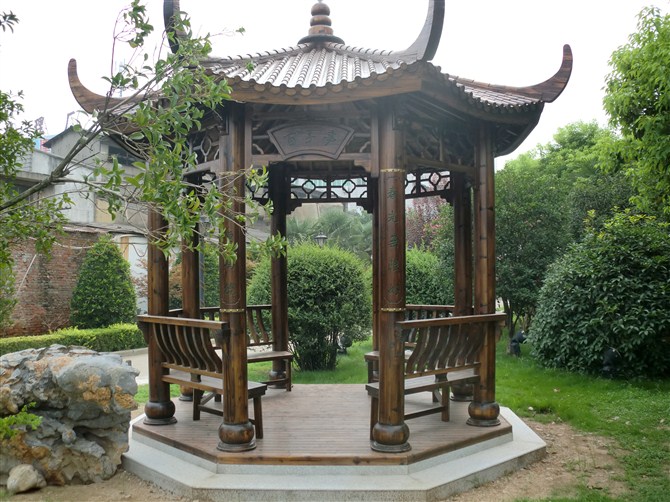 杭州防腐木凉亭