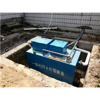 新疆一体化污水处理设备 