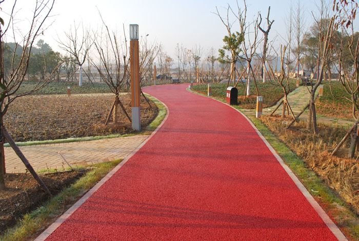 北京彩色透水地坪
