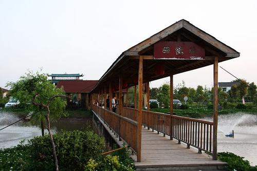 山西防腐木木长廊