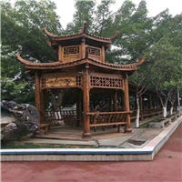 亳州防腐木凉亭