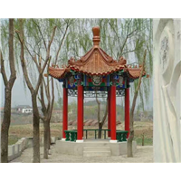 周口防腐木凉亭3