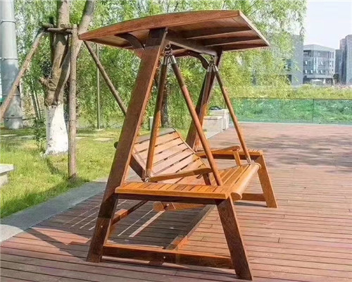 苏州防腐木秋千