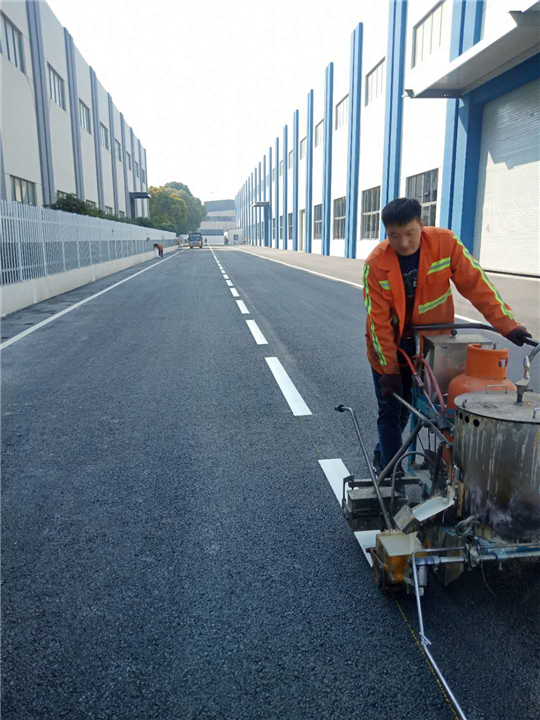 宁波道路划线 