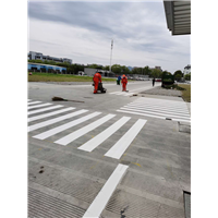 绍兴道路划线 