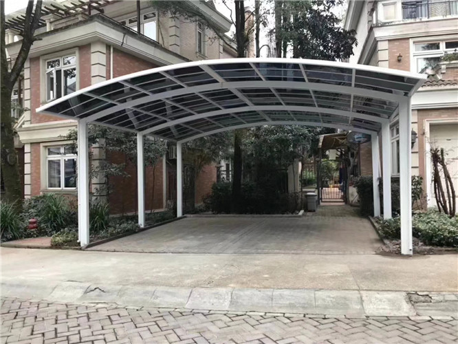 湖州铝合金雨棚工程 