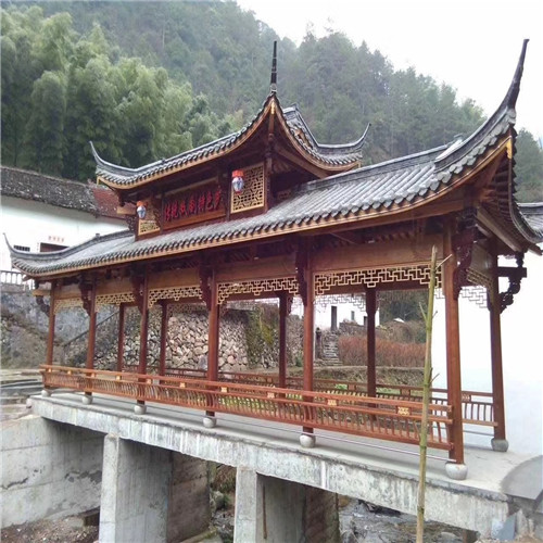 长治防腐木门头3