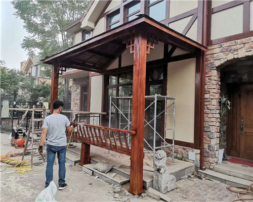 北京防腐木凉亭3
