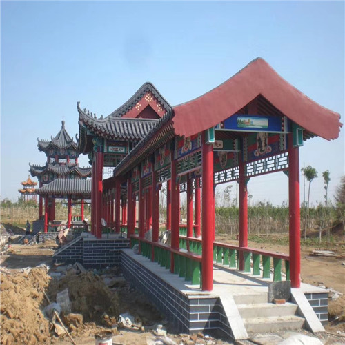 北京防腐木长廊