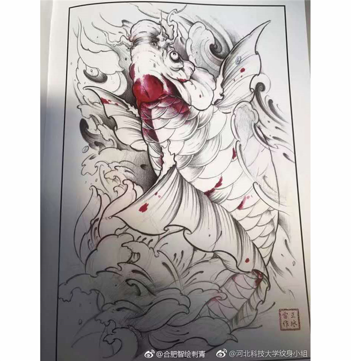 鲤鱼手稿 