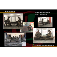 云南玻璃钢仿铜雕塑