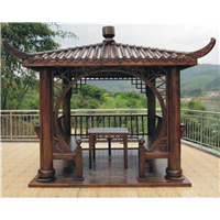 东城防腐木凉亭
