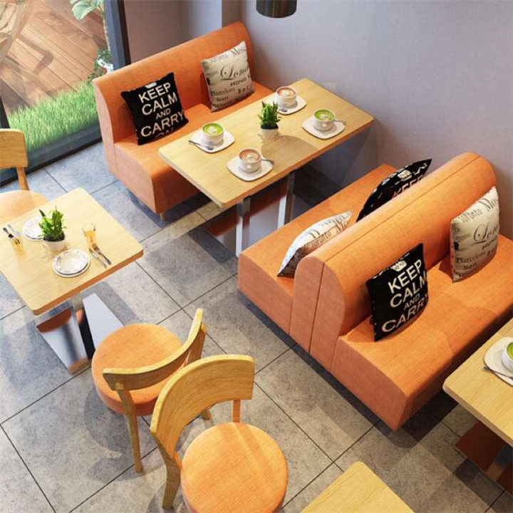 餐厅卡座沙发 