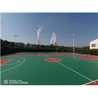 浙江篮球场施工