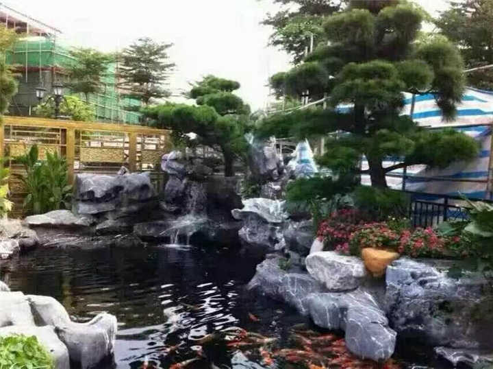 深圳假山鱼池w珠海假山鱼池p惠州假山鱼池 