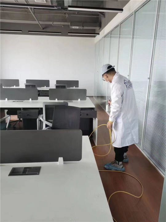 美的办公室室内除甲醛