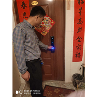 指纹锁安装