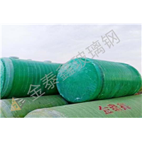 克拉玛依玻璃钢化粪池 
