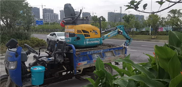 宁波微型挖机租赁 