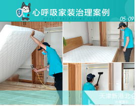 肇庆心呼吸专业除甲醛新港北仑里施工案例 