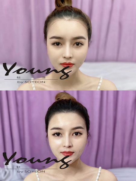 Young网红发际线