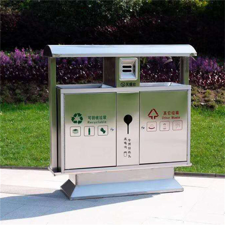 新疆不锈钢环保垃圾桶