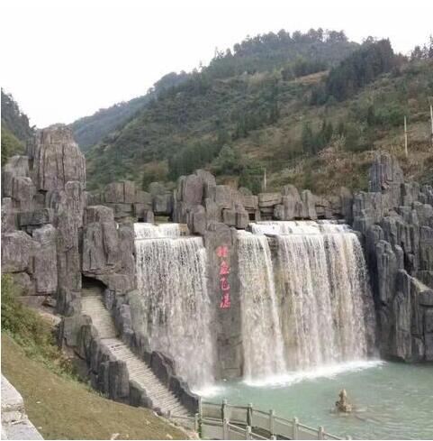 吉安假山瀑布h上饶假山瀑布h九江假山瀑布