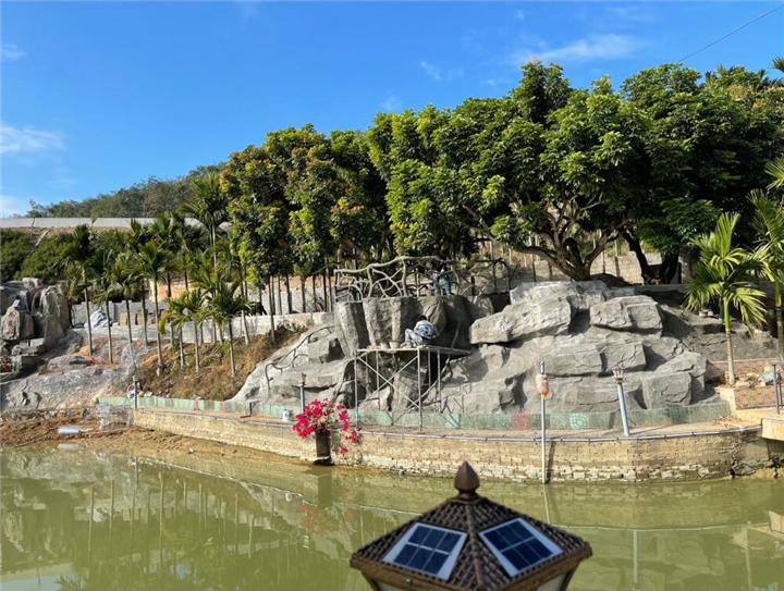 深圳太湖石假山施工h惠州太湖石假山施工