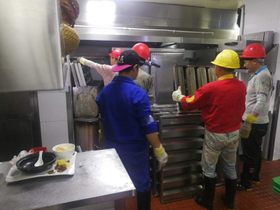 成都青羊区食堂油烟机清洗 