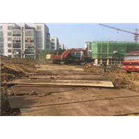 洪湖市铺路钢板租赁 