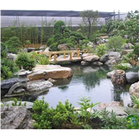 肇庆假山鱼池h肇庆塑石假山h