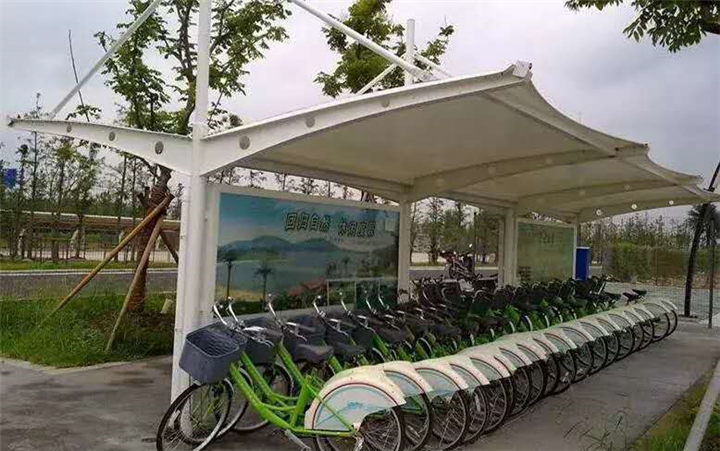 佛山膜结构停车棚搭建
