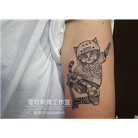 内江欧美风格纹身2849 