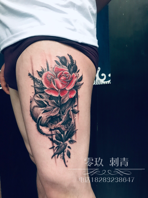 内江欧美风格纹身9492