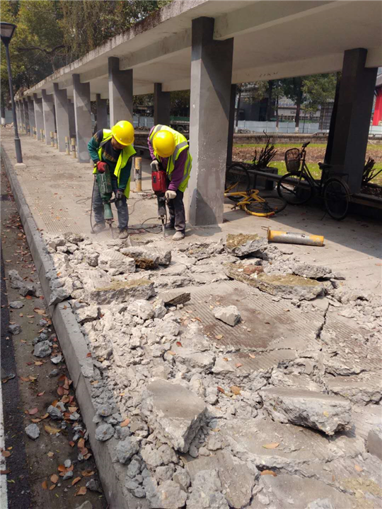 成都路面拆除