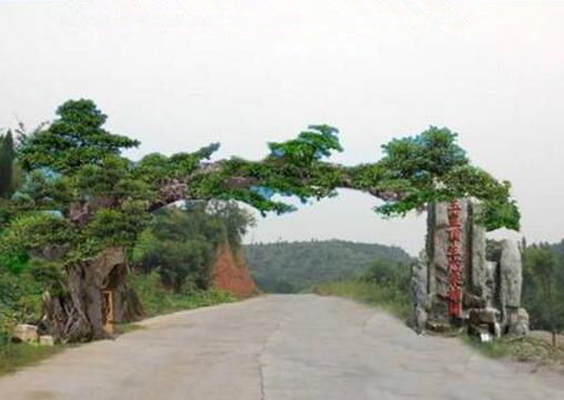 兰州水泥塑石h兰州塑石施工h甘肃假山假树