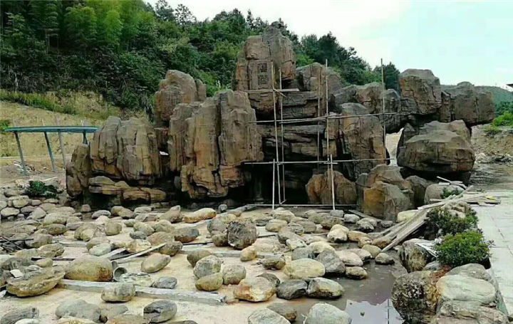 黔东南水泥塑石z贵阳水泥塑石施 