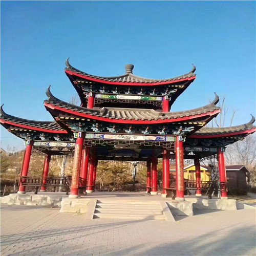 杭州防腐木门头厂家