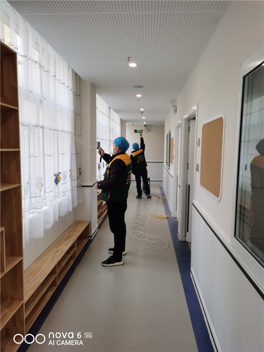 宝鸡大庆路西建富慧城西建幼儿园除甲醛