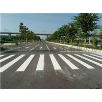 西藏道路画线