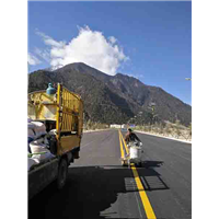 那曲地区道路标线