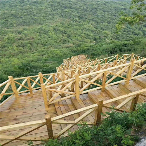北京防腐木护栏安装