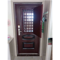 西安防盗门安装通风窗 