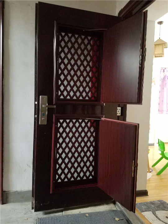 西安防盗门加装通风窗哪家好 