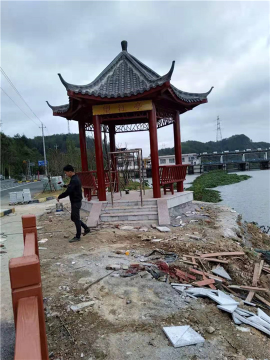 赣州防腐木凉亭