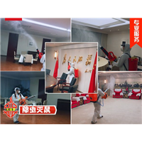 成都农贸市场灭苍蝇 