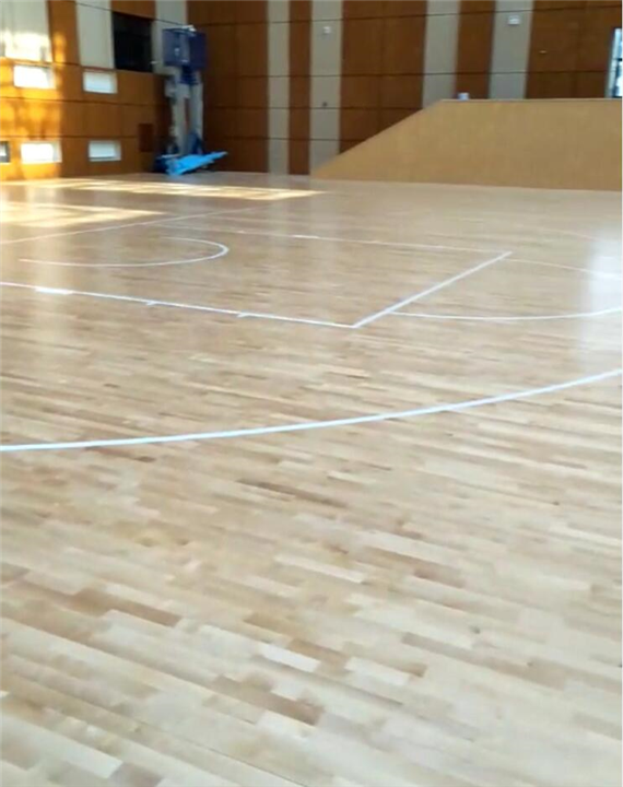 篮球馆地板翻新维修