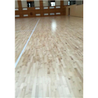 羽毛球馆木地板铺设