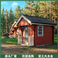 河南厂家直销防腐木木屋规格多样欢迎定制 