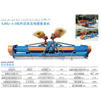 新疆4JMJ-4.0秸秆还田及残膜集条机 